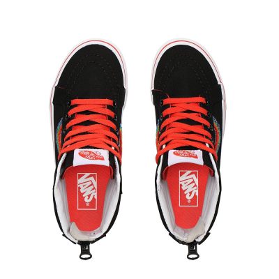 Vans Chenille Sk8-Hi Zip - Çocuk Bilekli Ayakkabı (Renkli)